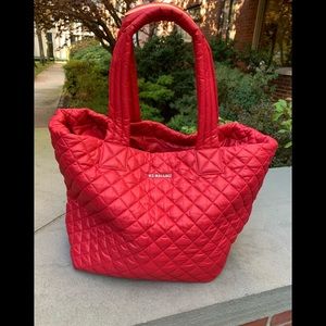 MZ Wallace Apple Medium Metro Tote EUC
